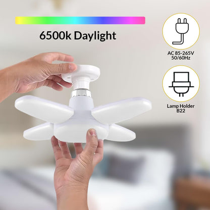 15W Fan Shape Led Bulb Upto 855% Energy Saving Ceiling Bulb Lights