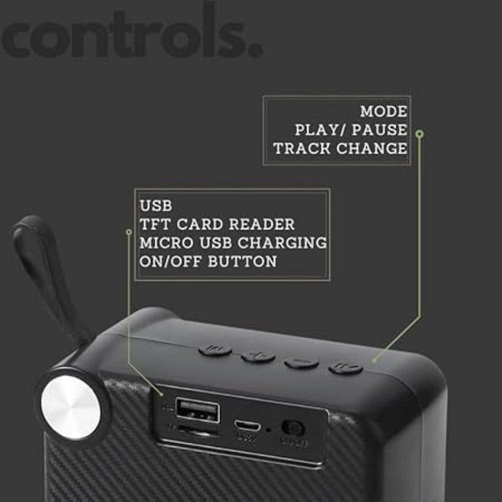 Aureon GoldWave 10W Wireless Bluetooth Speaker Radio