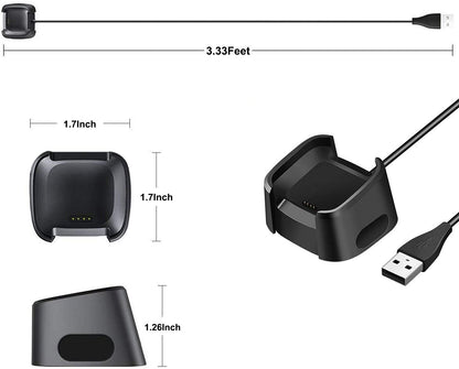 Charger for Fitbit Versa/Versa Lite/Versa SE (Not for Versa 2/3)