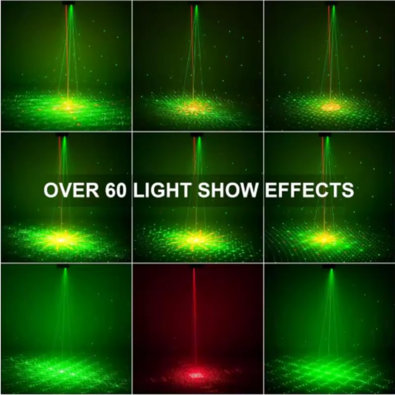 16-Pattern USB Party Laser Light