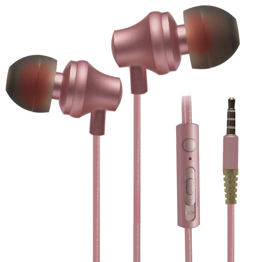 Marley Hudson Metal Body Wired Noise cancellation Earphones with Mic & Volume control