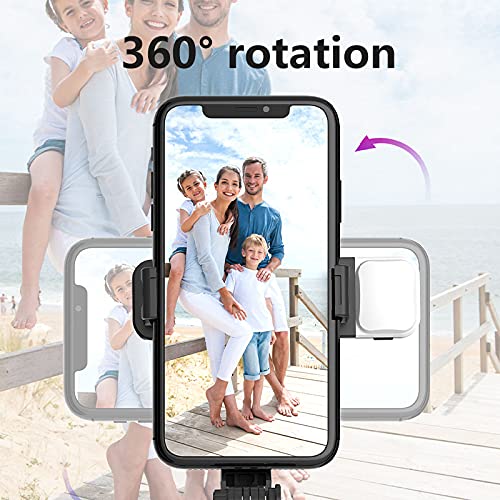 Ecellstreet Bluetooth Extendable Selfie Sticks with Wireless Remote and Tripod Stand, 3-in-1 Multifunctional Selfie Stick Compatible with iPhone/Samsung/Oppo/Vivo/MI and All Smartphones