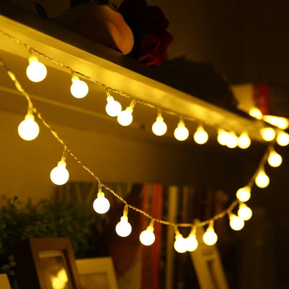 7 5m 14 Globe Bubble Ball Lights