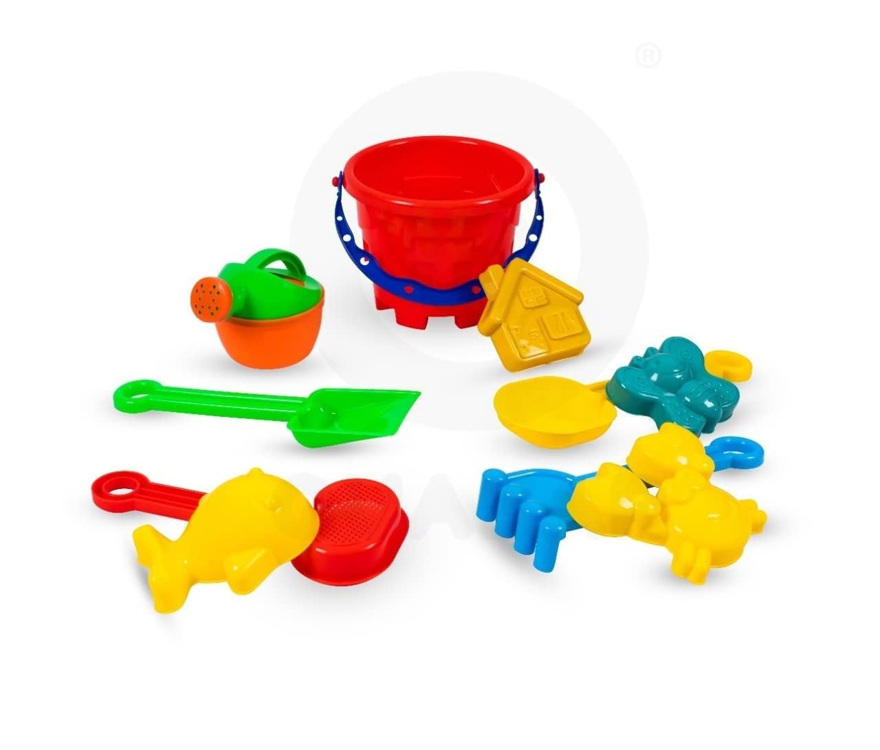 Sand Game Castle Building Plastic Beach Toy