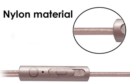 Marley Hudson Metal Body Wired Noise cancellation Earphones with Mic & Volume control