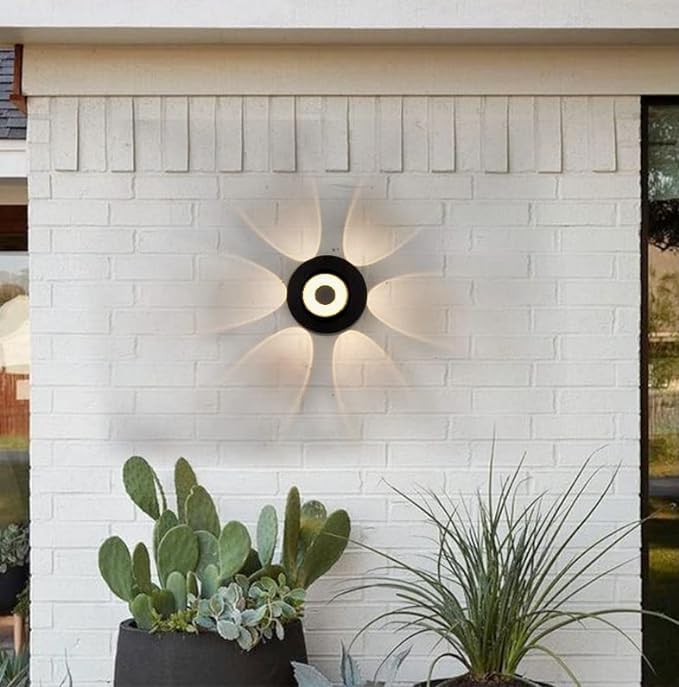 6-Way Warm White Elevation Wall Light – Architectural Outdoor Glow