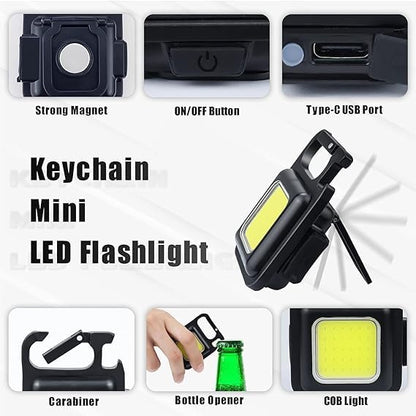 Multifunctional Keychain Mini LED Light
