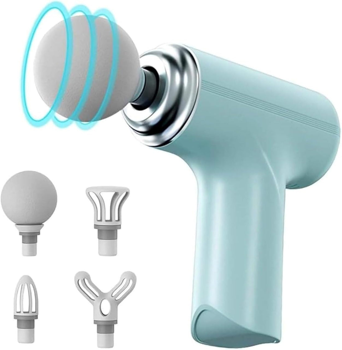 PowerPulse™ Mini Massage Gun – 6-Speed Deep Relief with Quiet Motor & Type-C Charging
