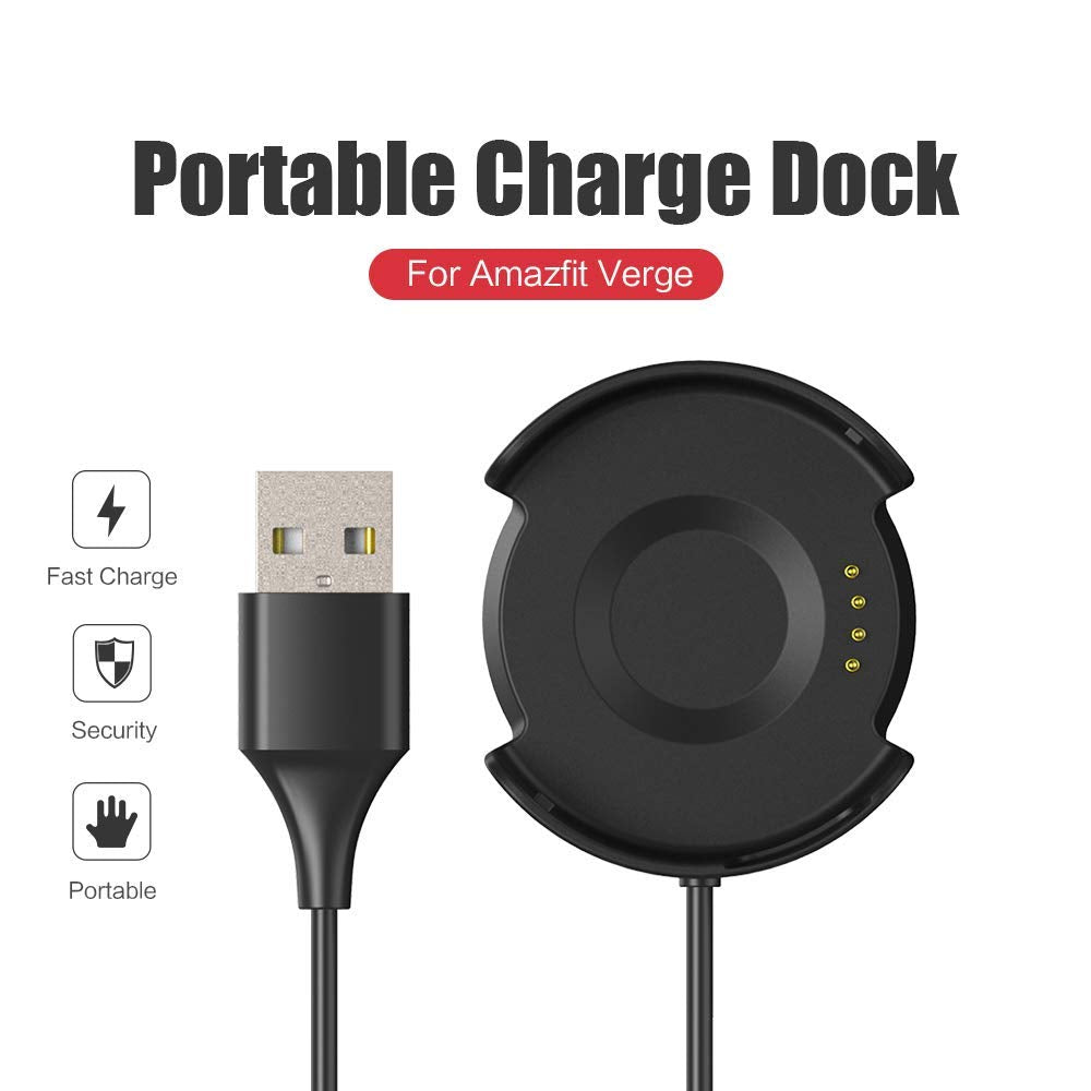 Charging Cable Compatible with Amazfit verge A1801 Smartwatch