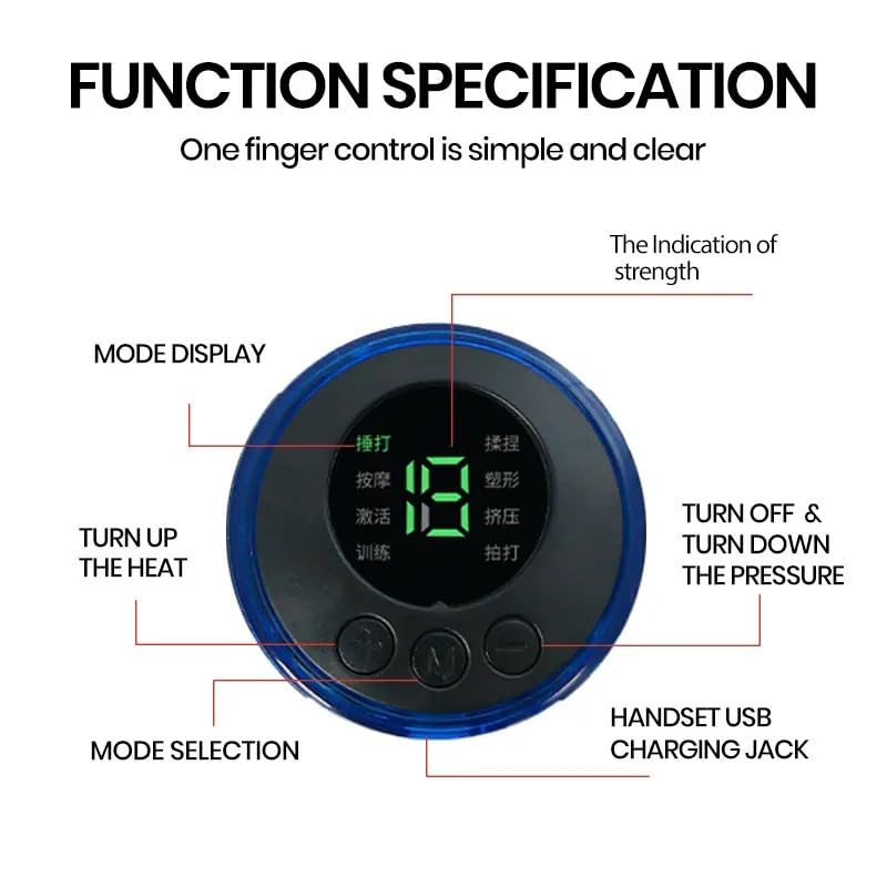 Full Body Mini Butterfly TENS Massager with 8 Mode