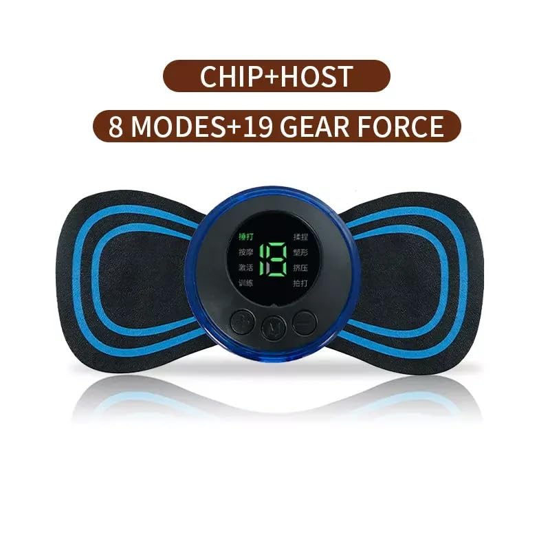 Full Body Mini Butterfly TENS Massager with 8 Mode