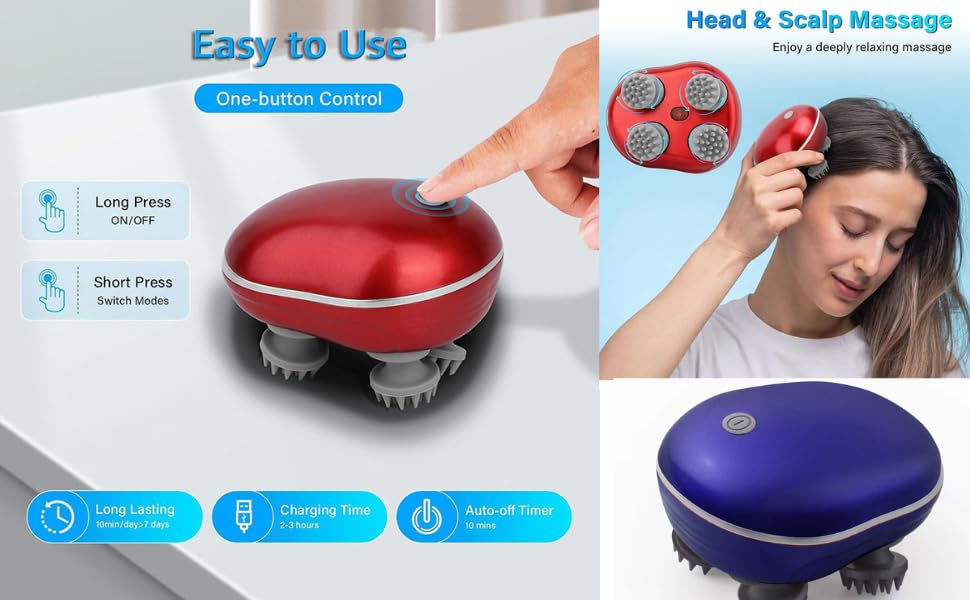 Scalp Massage, Electric Scalp Massager