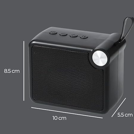 Aureon™ GoldWave – 10W Wireless Bluetooth Speaker with Radio & TF Card
