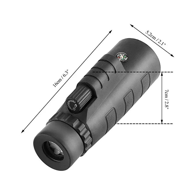 Panda Camera 40x60 HD Monocular Lens Telescope with Mini Tripod and Mobile Camera Clip for All Smartphones