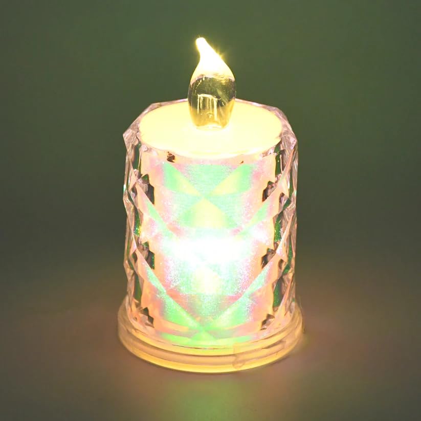 CandleAura LED Tealight Set Realistic Flame Cozy
