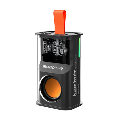 BeatNova Armour Glow Transparent RGB Bluetooth Speaker