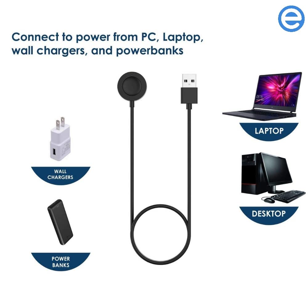 Magnetic Charging Cable For Fire-Boltt Cyclone BSW124  Smartwatch