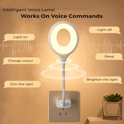 USB Intelligent Voice Control Lamp Activated Lights