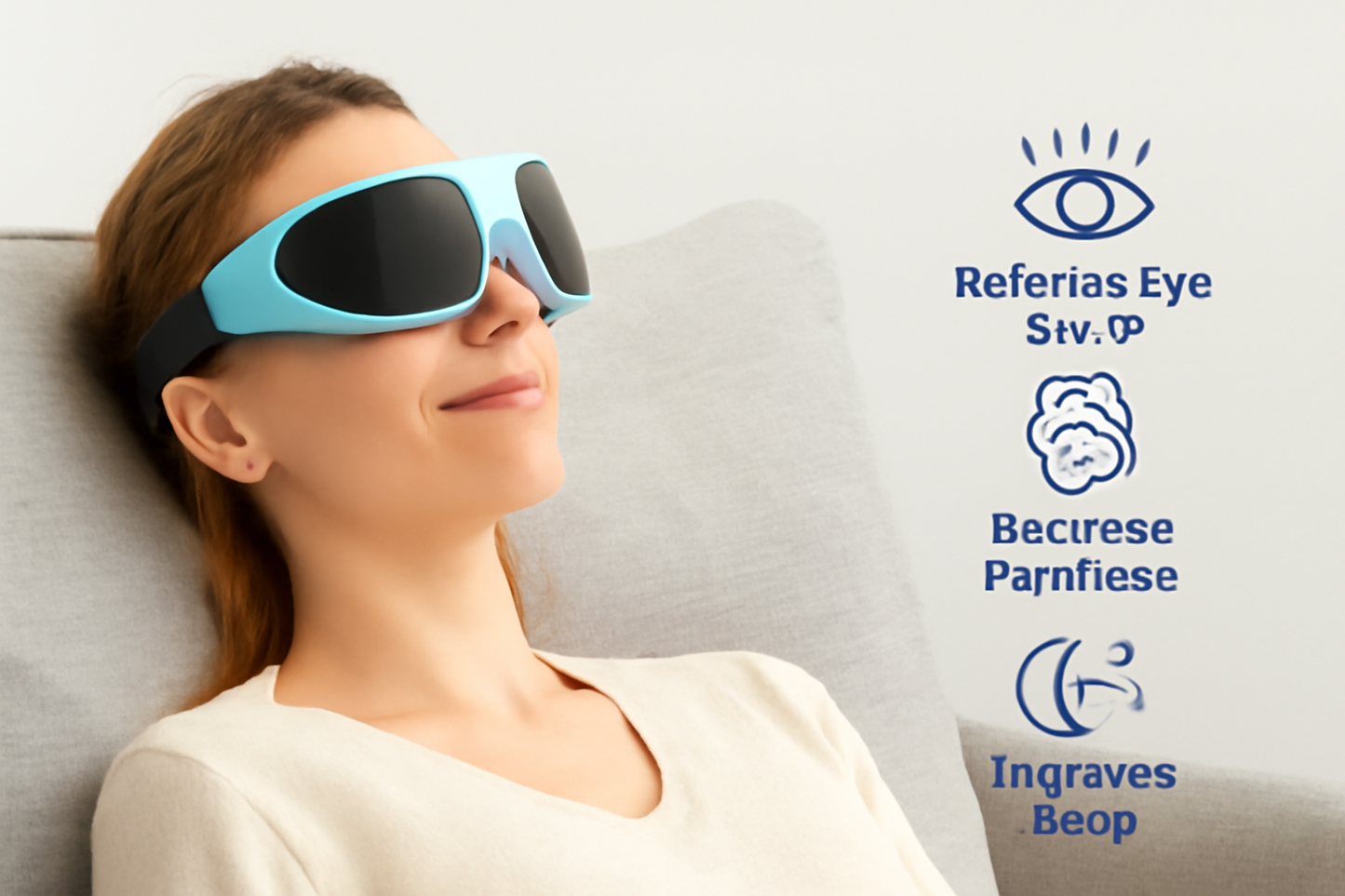 EYELUEX Eye Massager Modern Blue Calm