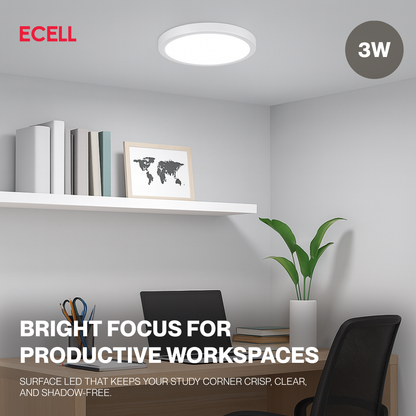 3W Surface LED Light – Warm White & White