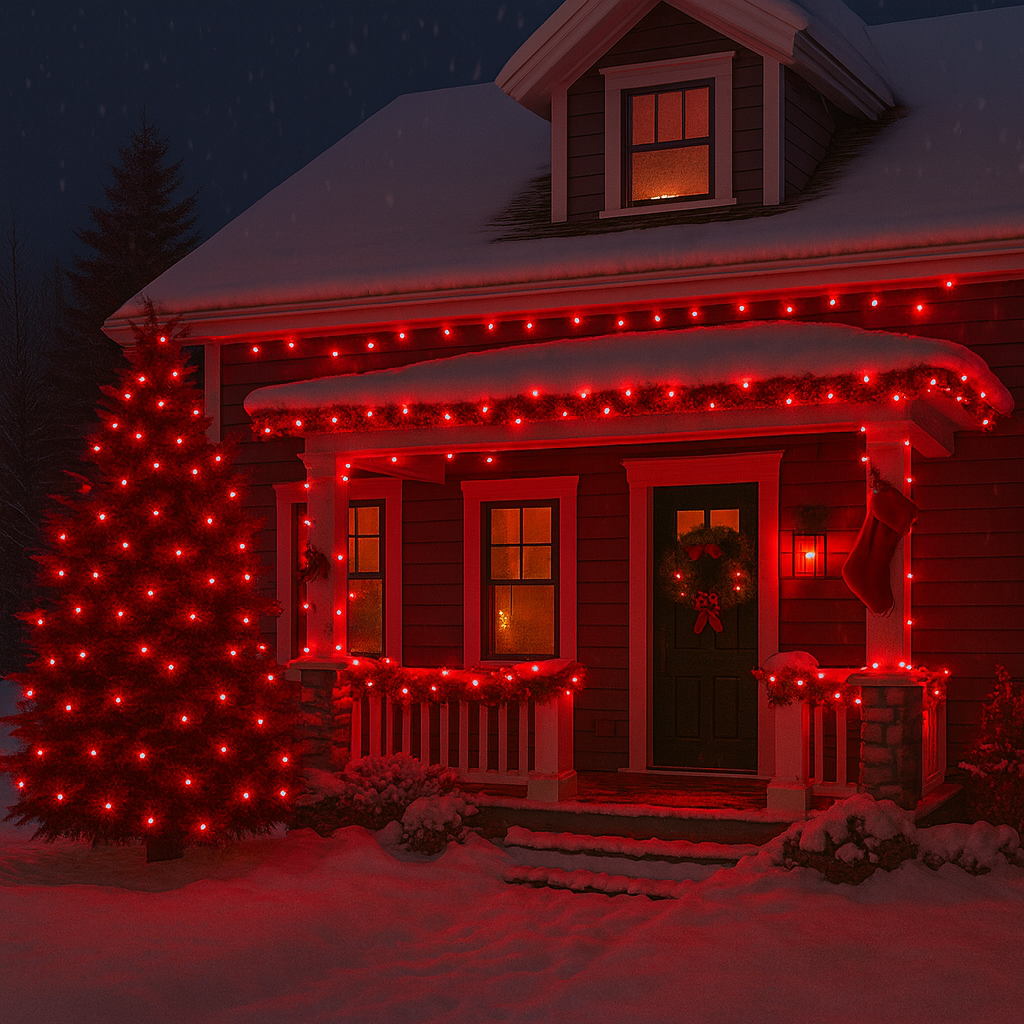 100-LED Multicolor Christmas Fairy Lights