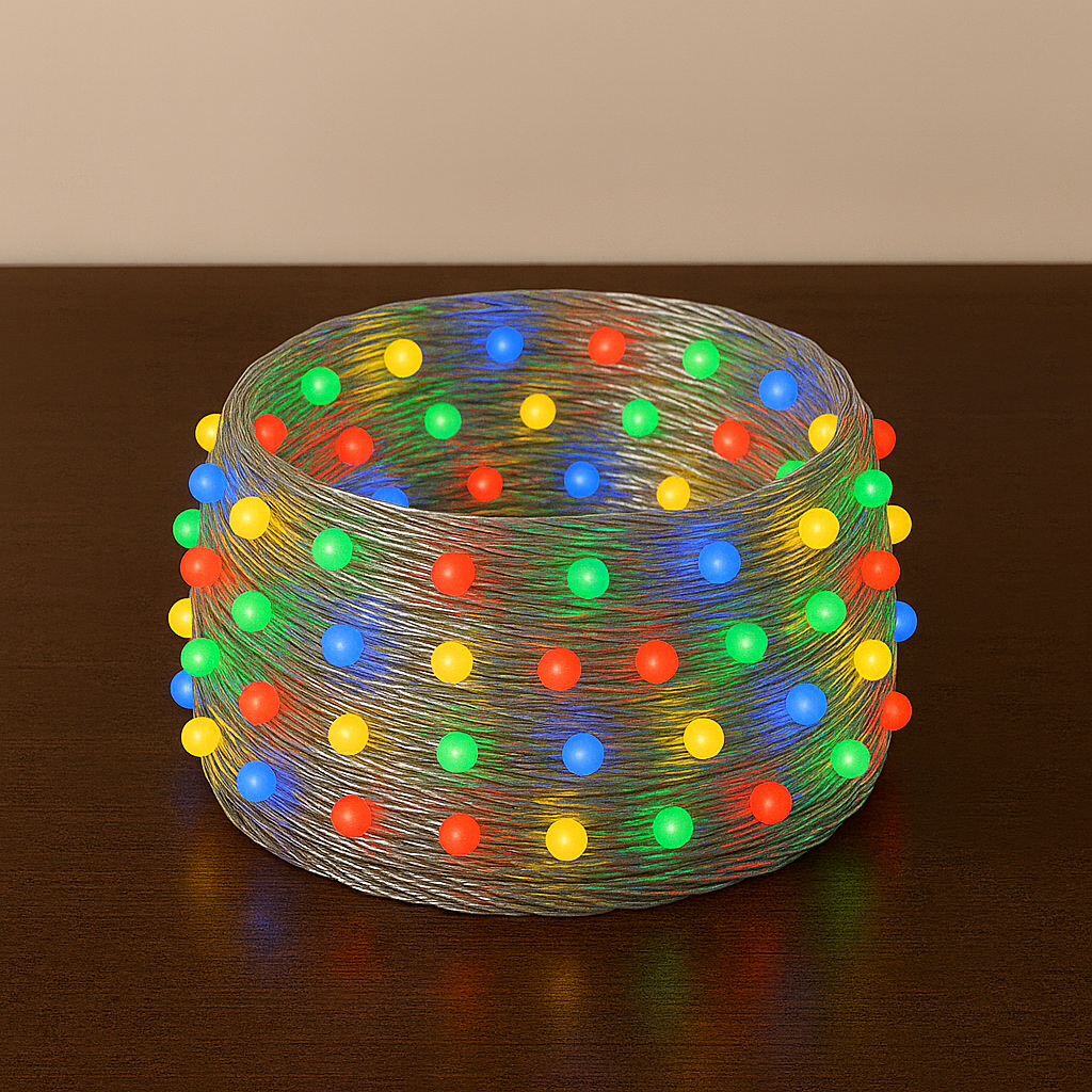 Gel Wire-Multi Fairy String Light 8mm Blub - 45M