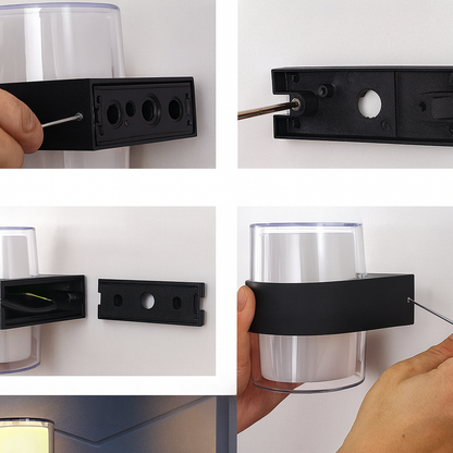 Modern Warm White Wall Light Indoor Outdoor