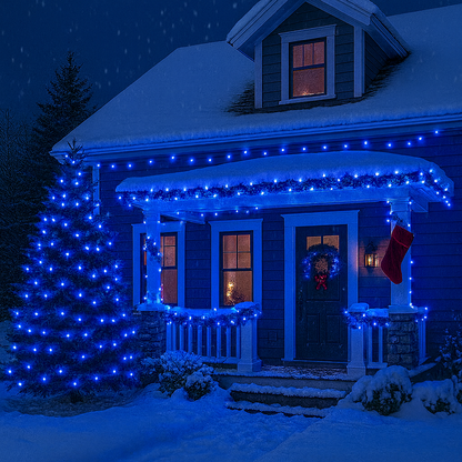 100-LED Multicolor Christmas Fairy Lights