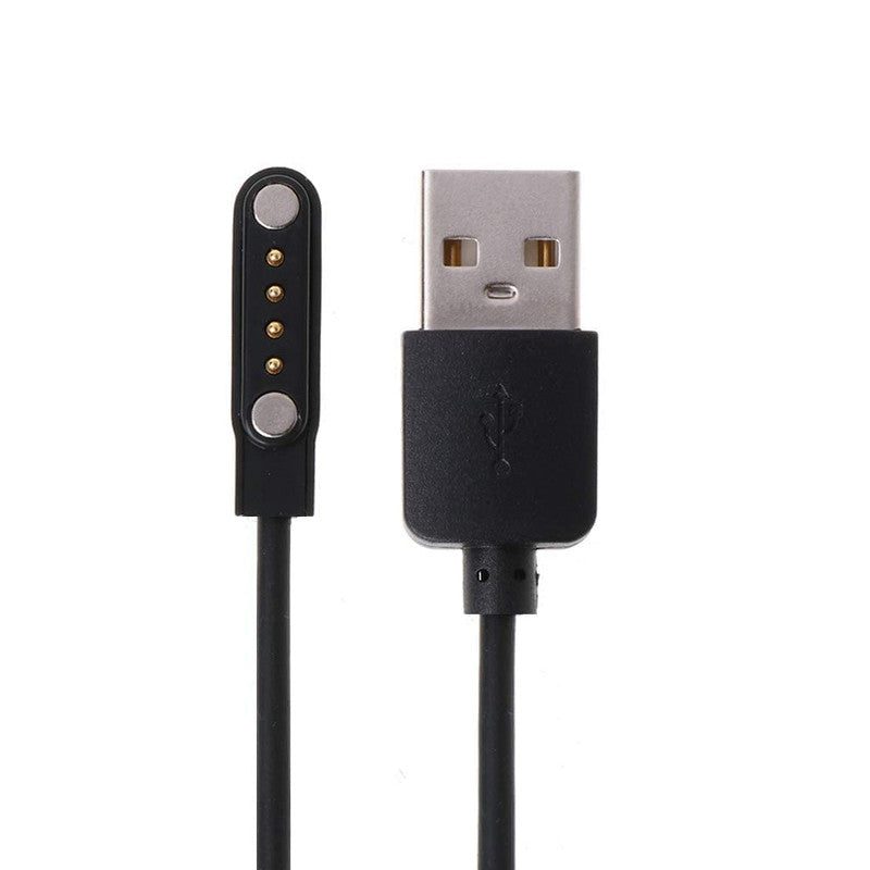 USB Magnetic 4 pin Charger Compatible with Boult Rover Smart Watch