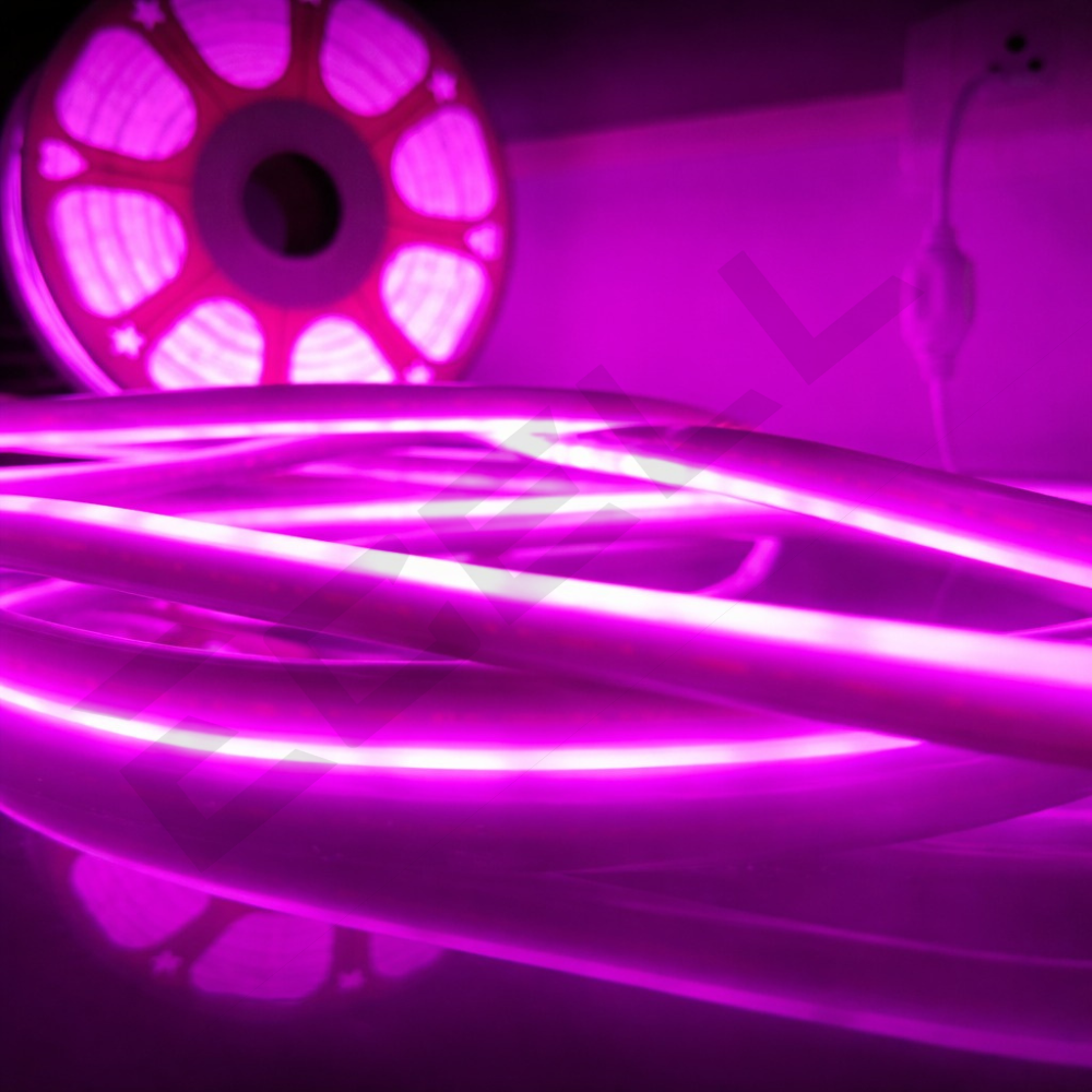 12MM THICK 220V SMD Pink Neon Rope Light