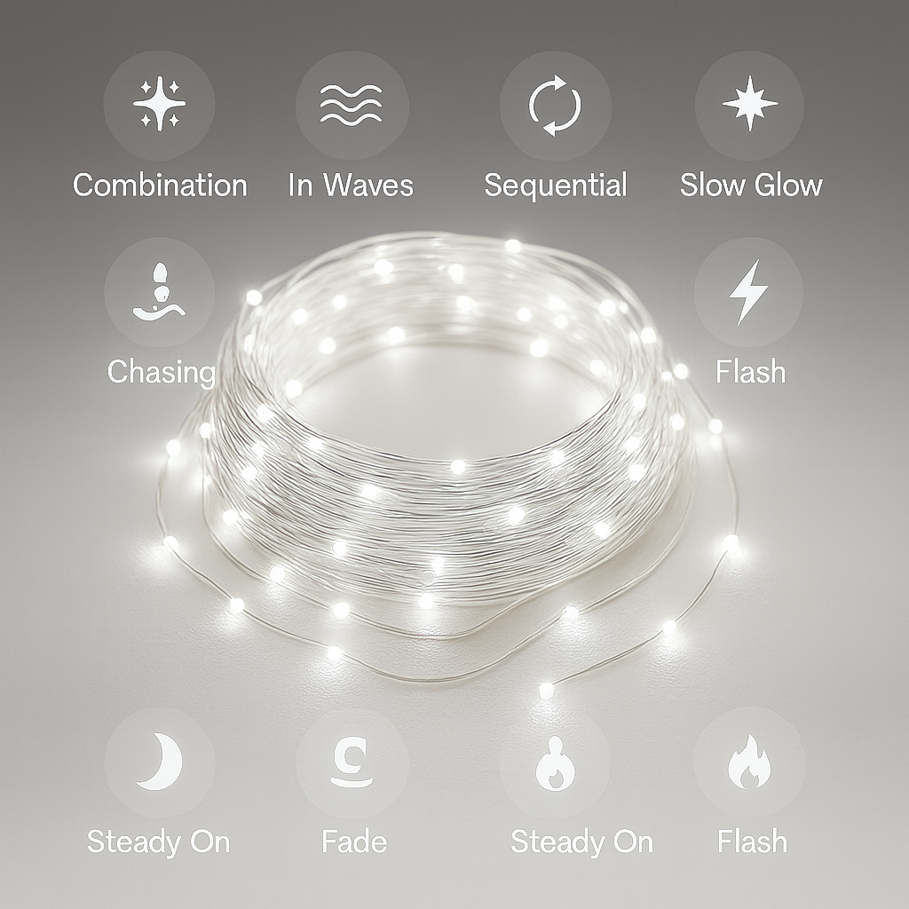 100-LED Multicolor Christmas Fairy Lights