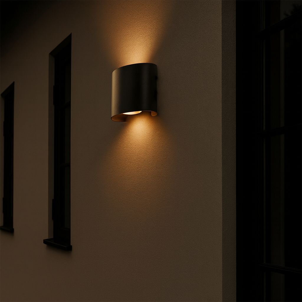 2W Up-Down Warm White LED Wall Light