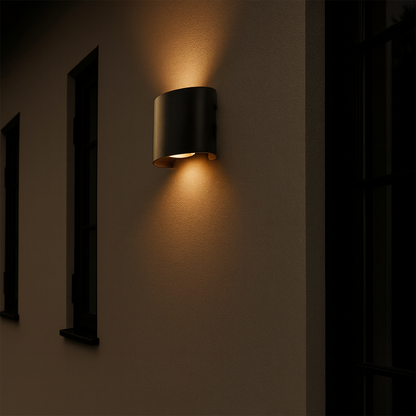 2W Up-Down Warm White LED Wall Light