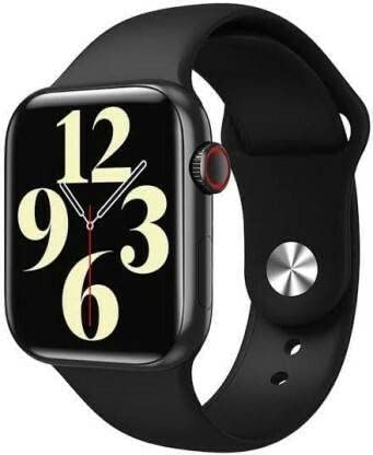 i8 Pro Max All in One Series 8 Smart Watch with Fitness Tracker Heart Monitor Men & Women Smartwatch Black