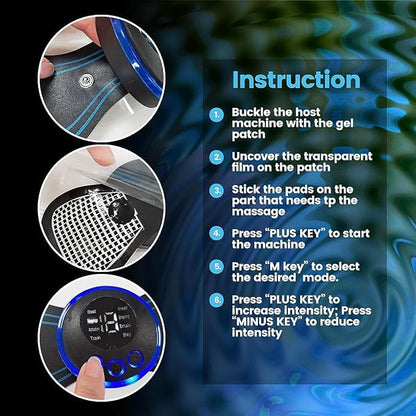 Full Body Mini Butterfly TENS Massager with 8 Mode