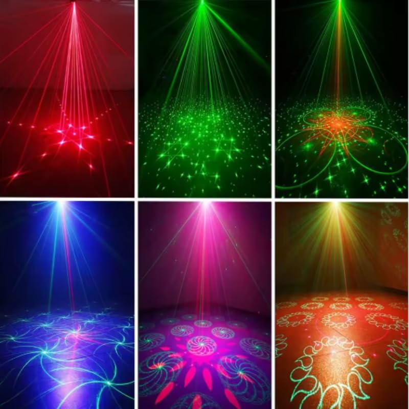16-Pattern USB Party Laser Light