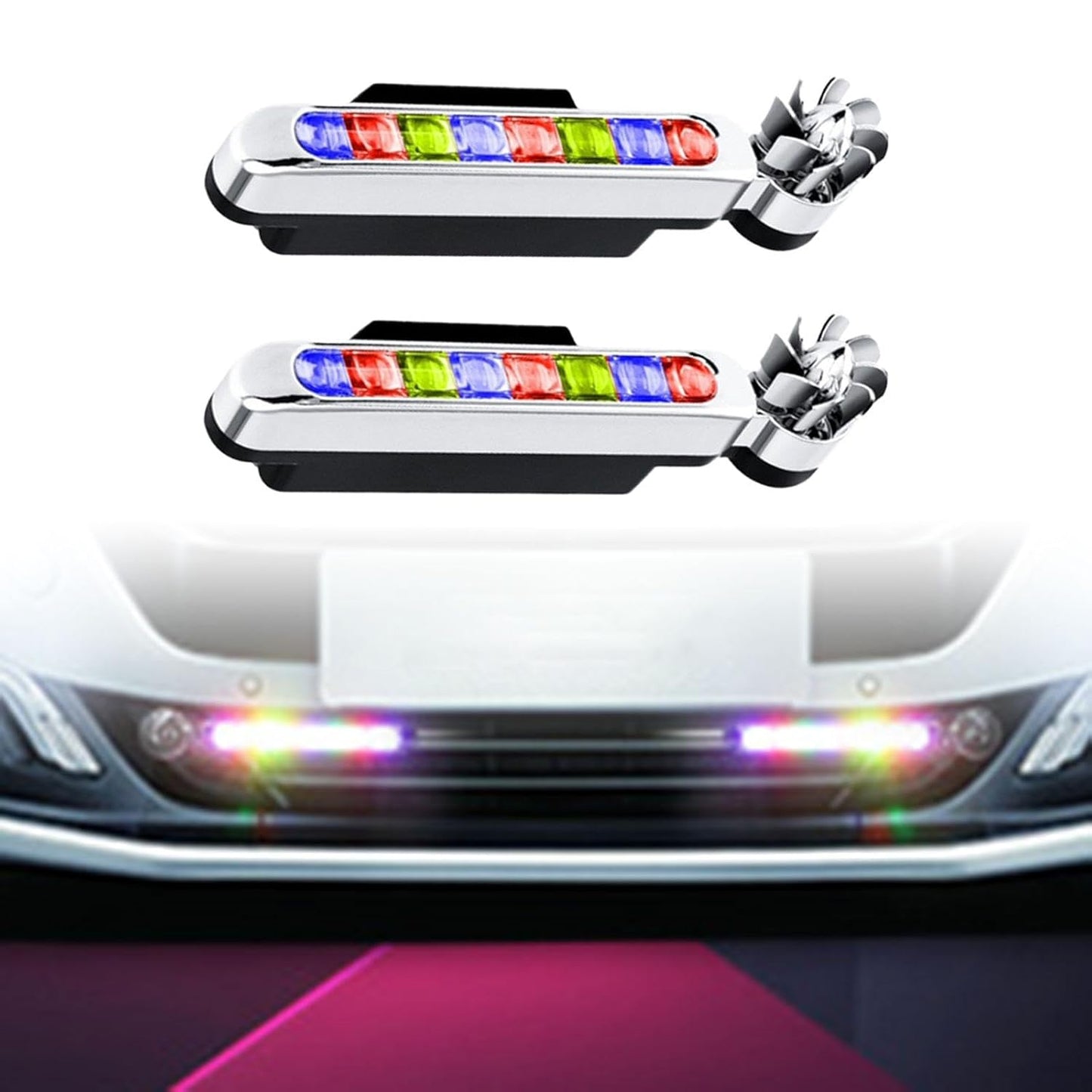 LED Wind Powered Vehicle Lights Car Lamp