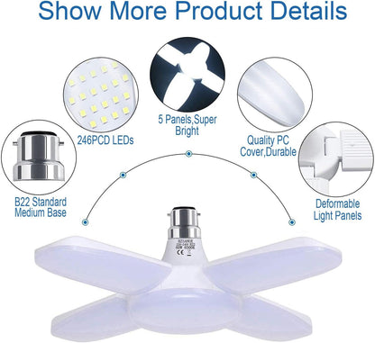 15W Fan Shape Led Bulb Upto 855% Energy Saving Ceiling Bulb Lights
