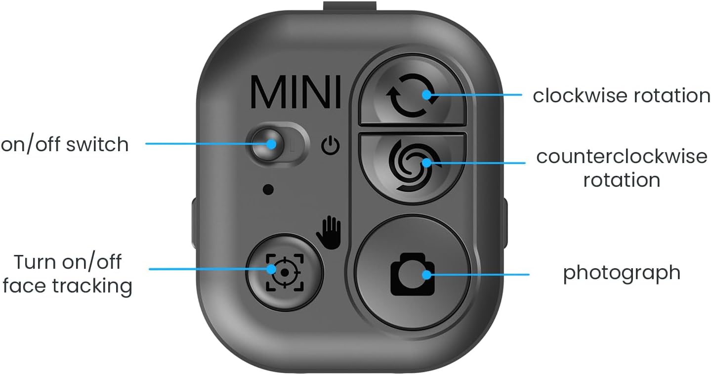 Auto Face-Tracking Gimbal Stabilizer Tripod