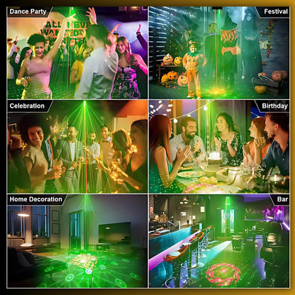 Laser Glow 16 Pattern USB Party Light