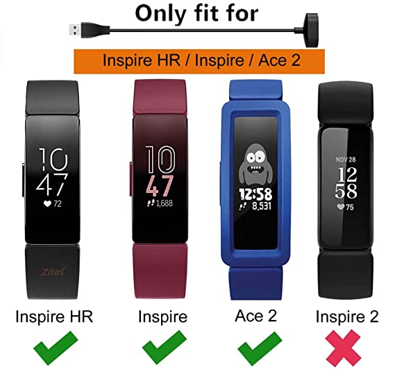Charger  for Fitbit Inspire / Inspire HR /Ace 2 (Not for Inspire 2)