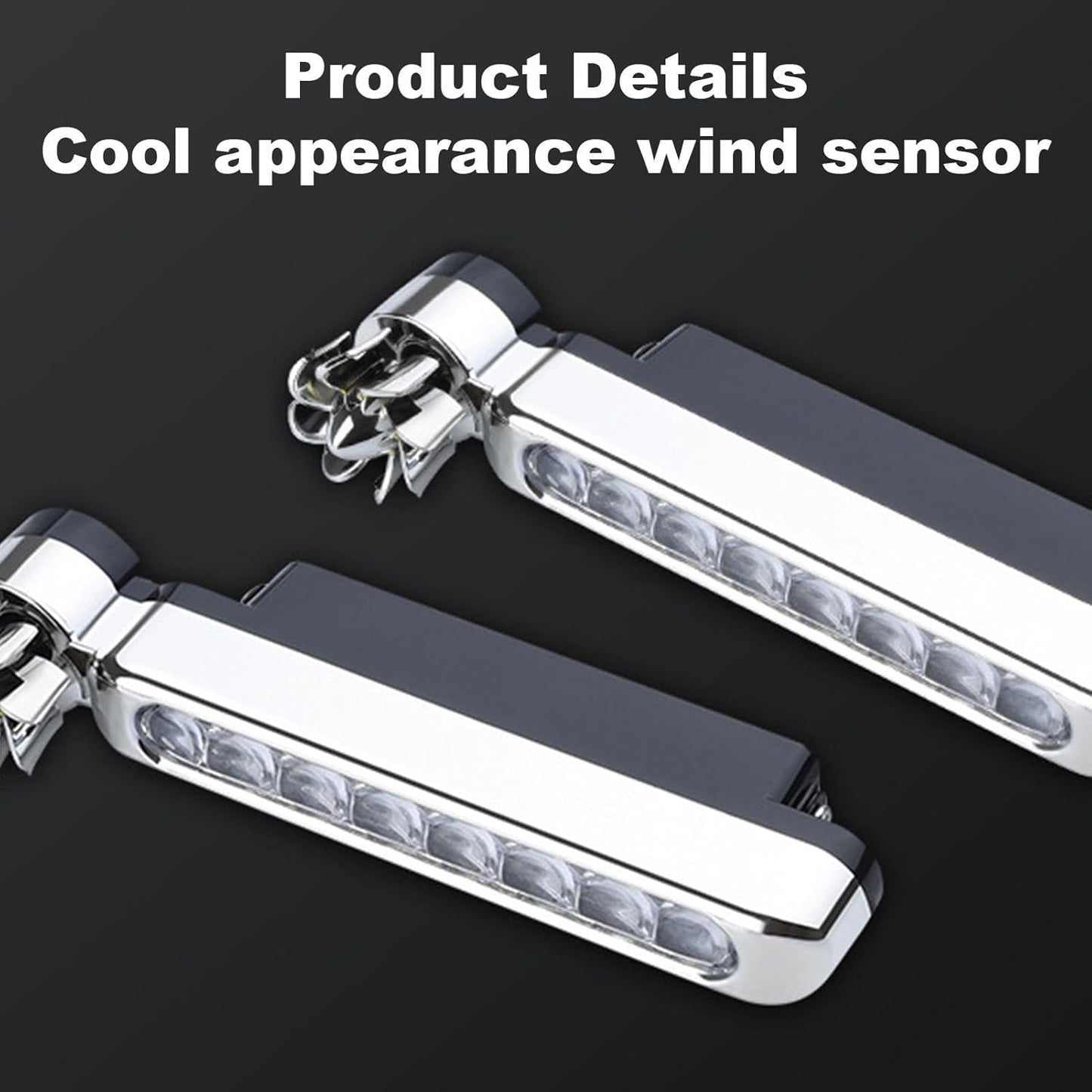 LED Wind Powered Vehicle Lights Car Lamp