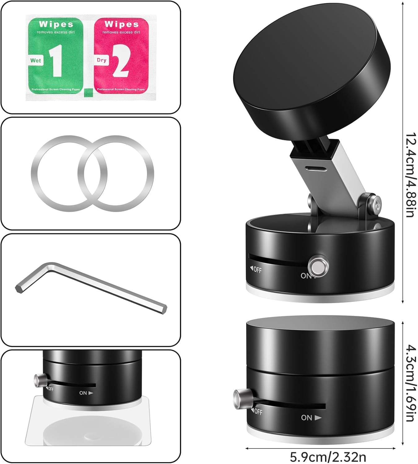 GripMate 360 Foldable Magnetic Mount Ultra Strong