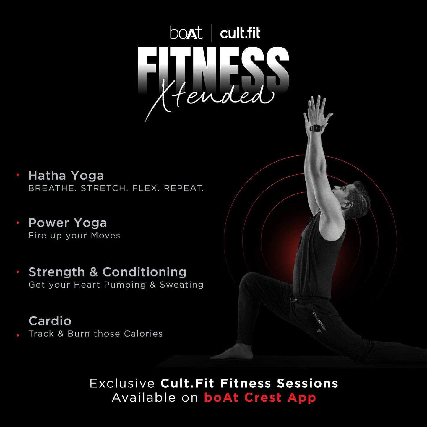 BoAt Wave Style SmartWatch (Black)