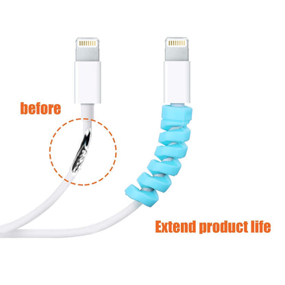 Flexible Silicone cable protectors