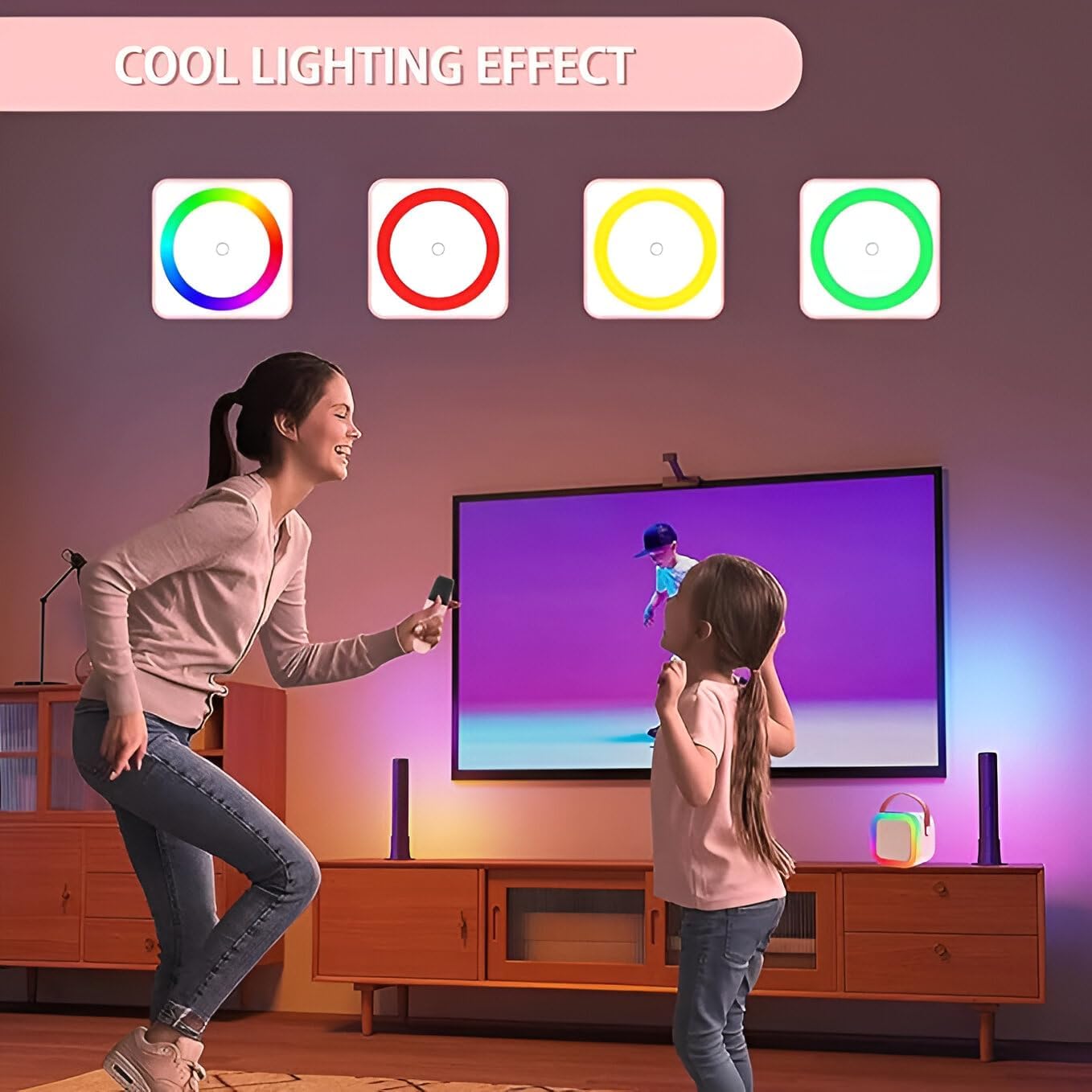 Audiaura 10w Mini Karaoke Machine with Wireless Mic