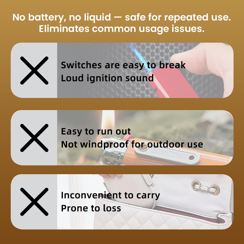 USB-C Electric Flameless Lighter – Mobile-Powered Keychain Fire Starter for Cigarettes, Travel & Camping (No Gas, No Battery)