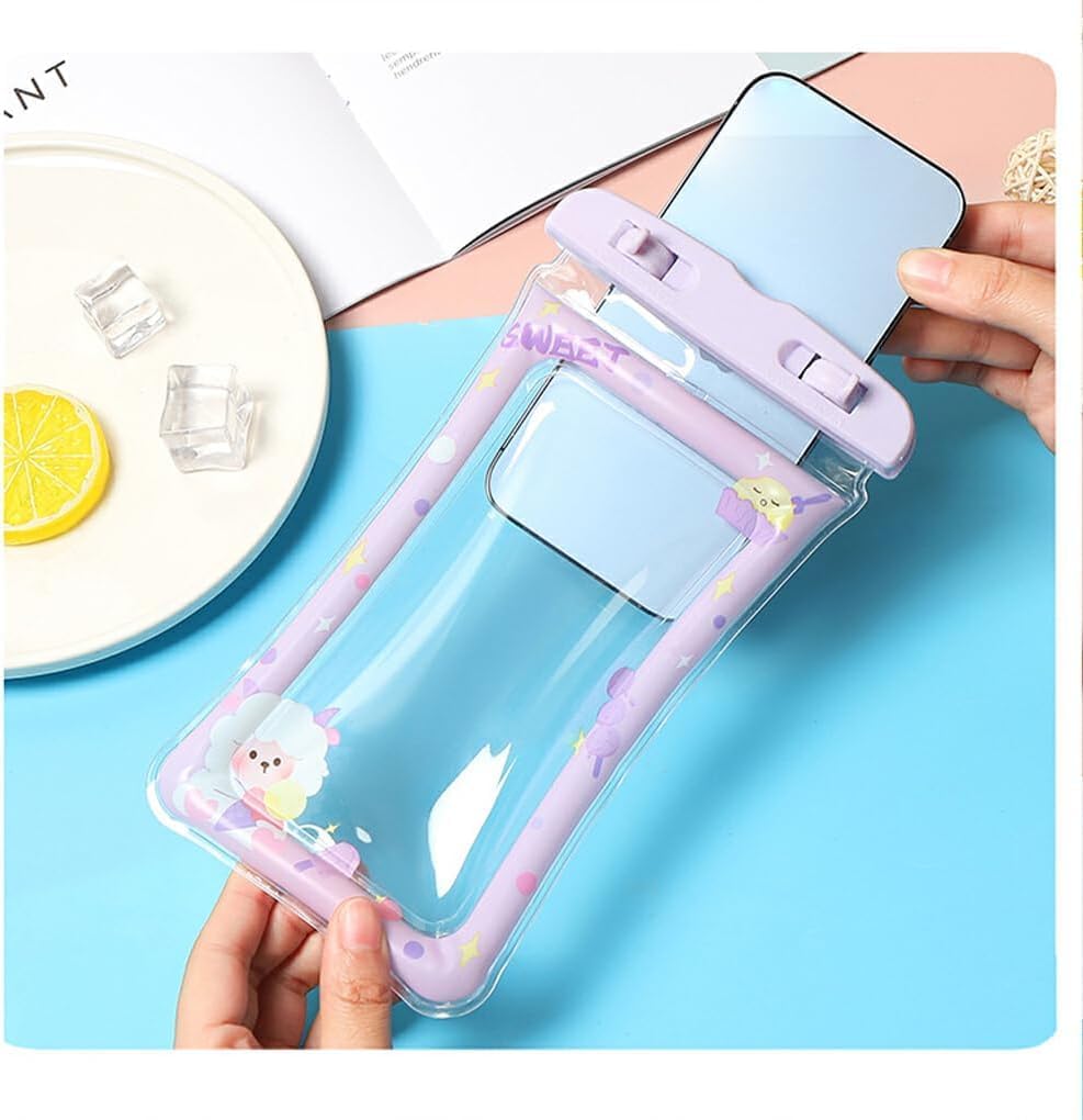 HelloSplash Cute Airbag Waterproof Pouch for Phones