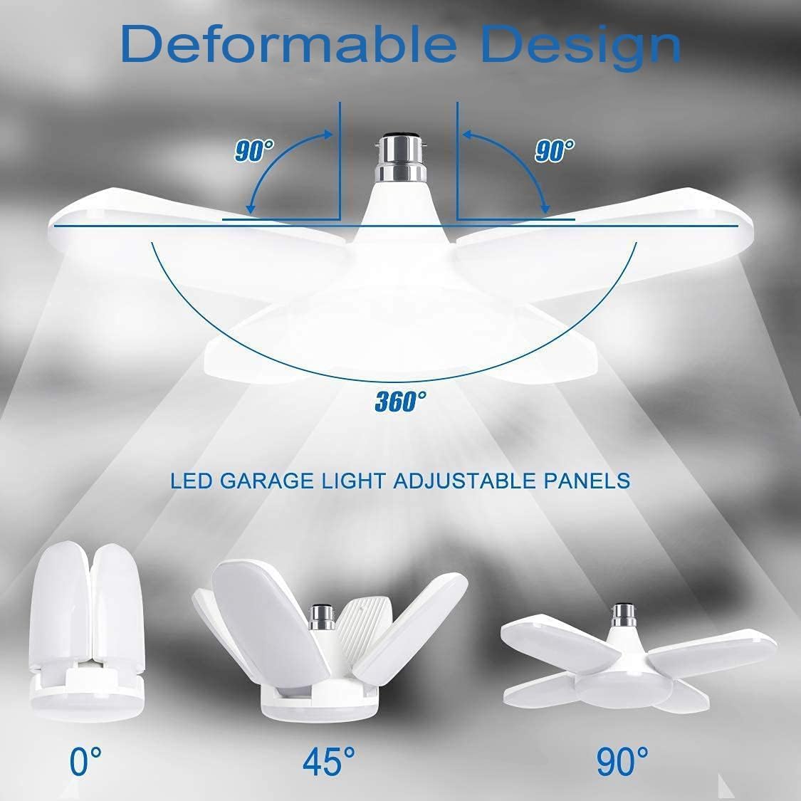 15W Fan Shape Led Bulb Upto 855% Energy Saving Ceiling Bulb Lights