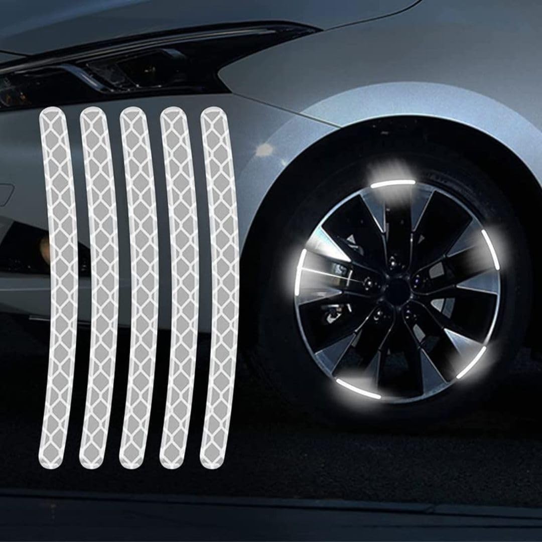 Luminous Wheel Rim Stickers 20pcs for Cars